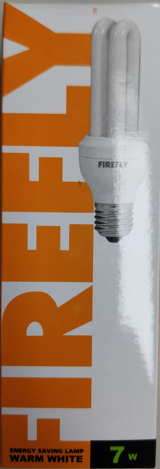 Firefly 7W Warm White CFL E27 220V 2U