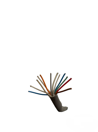 Phiflex Intercom Cable 6 pairs 0.65mm or AWG 22 Solid ( 12 Cables)