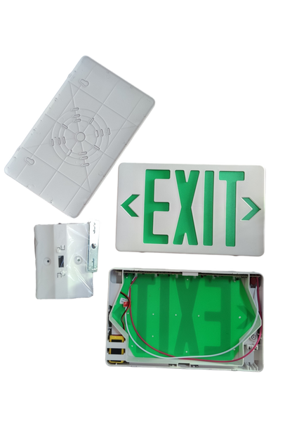 Firefly Double Face Exit Light with Wall/ Ceiling Mount Option FEL228, LED Exit Sign Back to Back