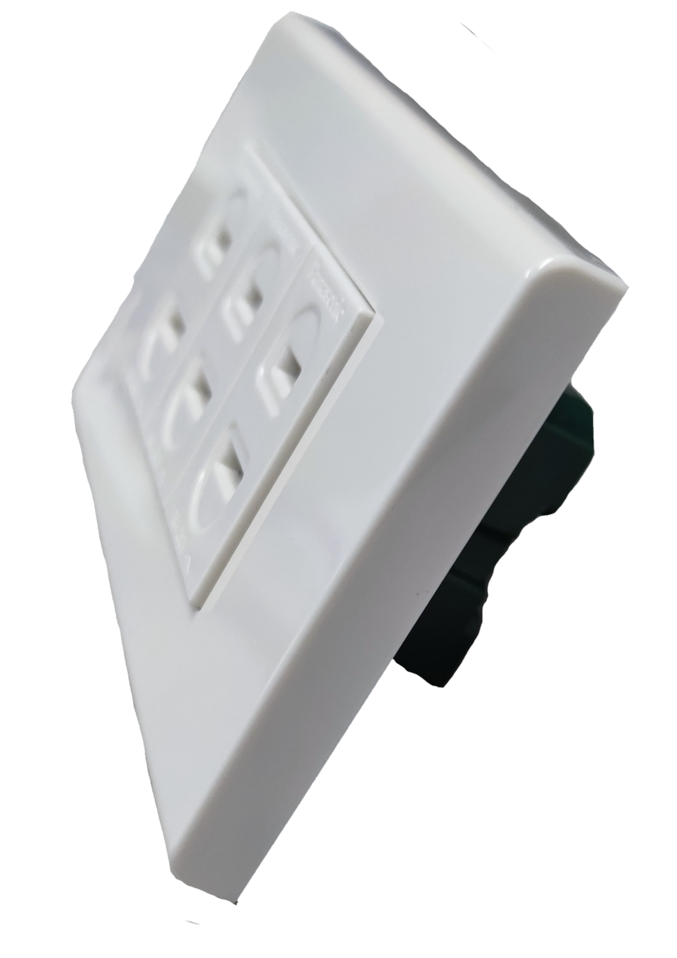 Panasonic 3 Gang Outlet, Convenience Outlet Flat Pin, C.O. Outlet Wall Outlet WEG1001-5(3PCS) / WEG6803