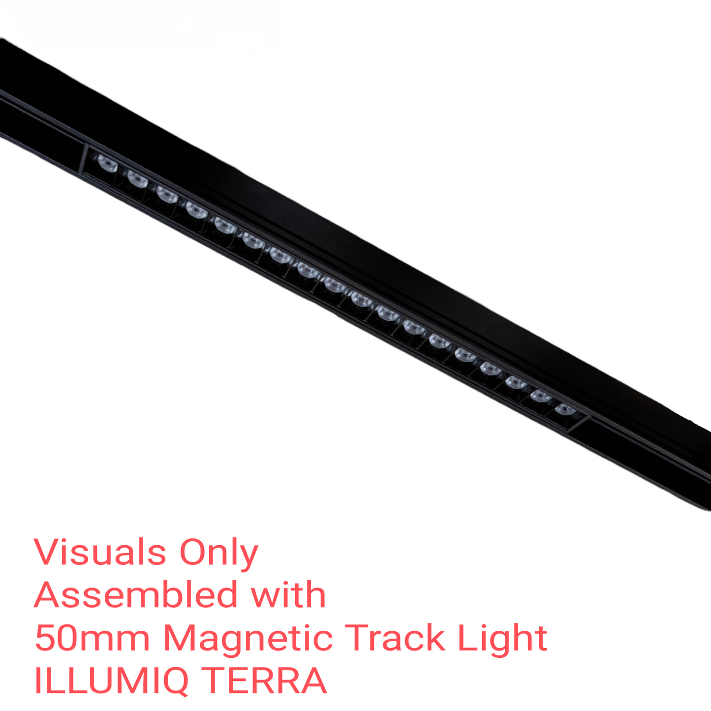 ILLUMIQ TERRA 18W LED Track Light Grille Type For Magnetic Track Light Series 20 (3000K)