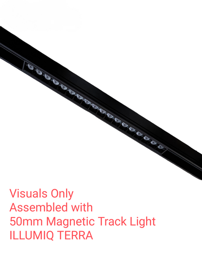 ILLUMIQ TERRA 18W LED Track Light Grille Type For Magnetic Track Light Series 20 (4000K)
