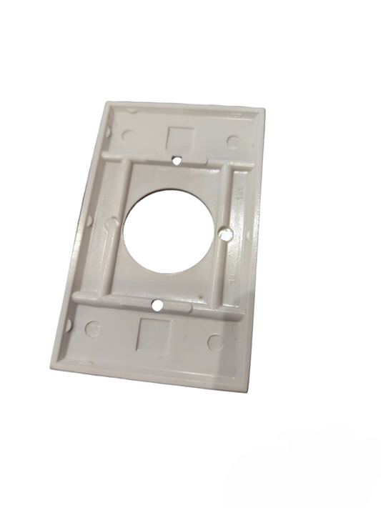 Eagle 35mm Round Plate Cover White 131-C