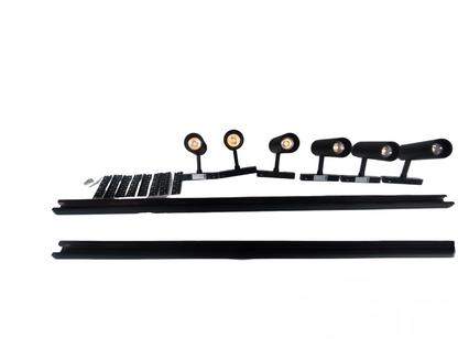 ILLUMIQ TERRA LED Magnetic Track Light 2 Meters 26mm with 6pcs 12W LED Spot Track Light 220V Cool White 4000K