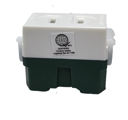 Panasonic Flat Pin Outlet Receptacle Quick Connect Terminal 16A 250V (10PCS), Flat Pin Outlet Device Wide Series (10PCS) WEG1001-5