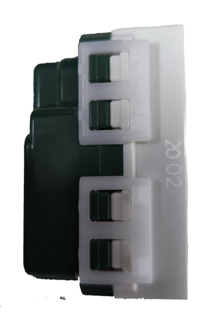 Panasonic Tandem Grounding Receptacle Quick Connect Terminal 20A 250V , Tandem with Ground Center Device WEG1461-5