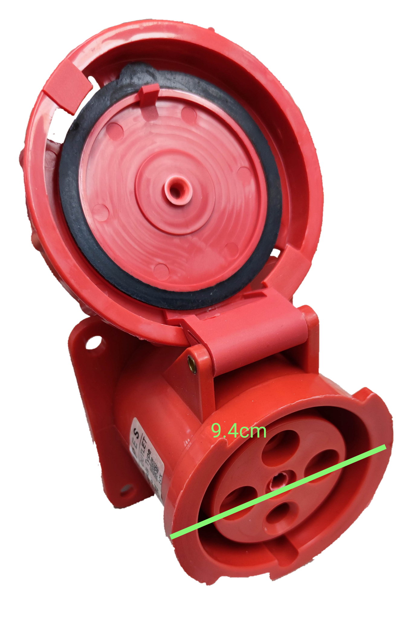 Grippes 63A 3P+E Industrial Outlet Chassis Type (4 Pins ) IEC 60309-2 # 334