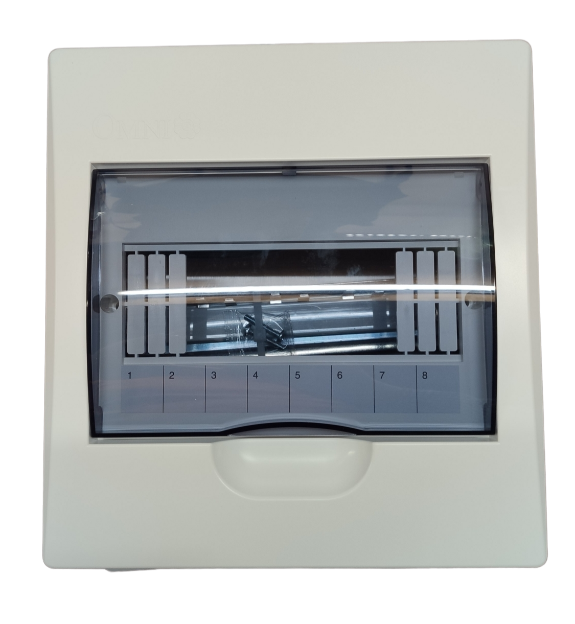 Omni 8 Ways Distribution Panel Box MDP-08PP Recessed Type Distribution Panel for Miniature Circuit Breaker