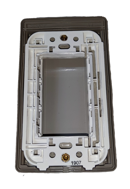 Panasonic Weatherproof Plate 3 Gang Wide Series, 3 Gang Weatherproof Plate Cover WEG7903 ( Panasonic)