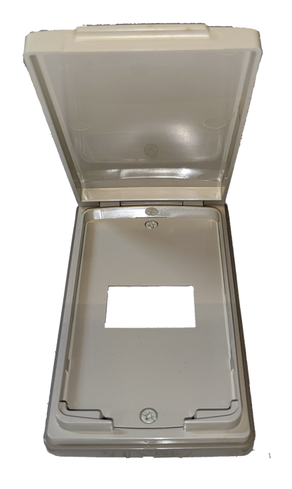 Panasonic Weatherproof Plate 1 Gang Wide Series, 1 Gang Weatherproof Plate Cover WEG7901