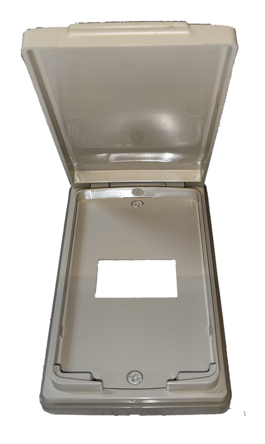 Panasonic Weatherproof Plate 1 Gang Wide Series, 1 Gang Weatherproof Plate Cover WEG7901