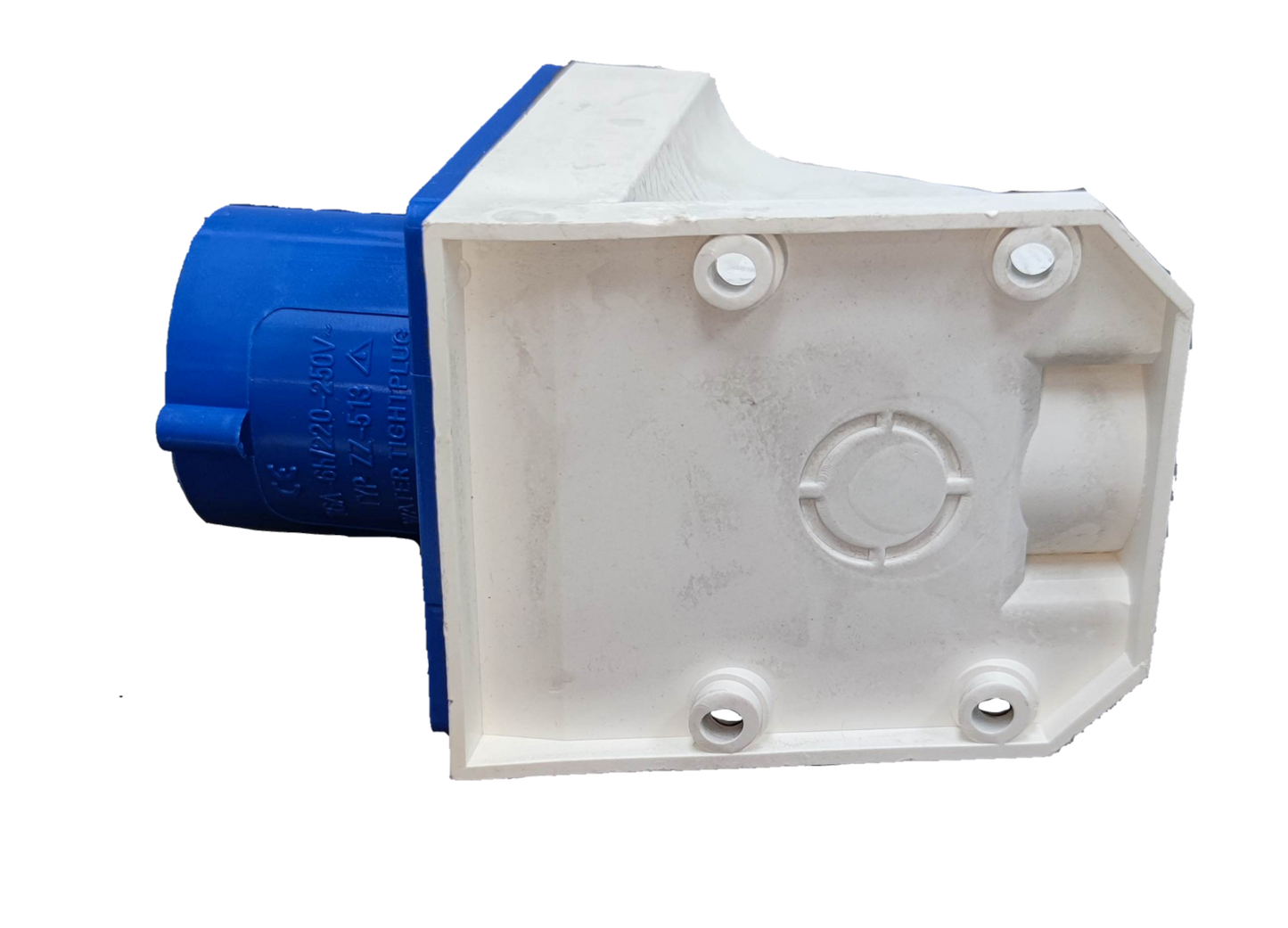 Grippes 16A 2P+E Industrial Plug Wall Type (3P) # 513 IEC309-2