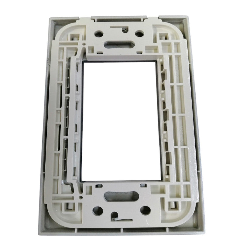Panasonic Wide Series 3Gang Plate Cover Metallic Gray WEG6803MH-1