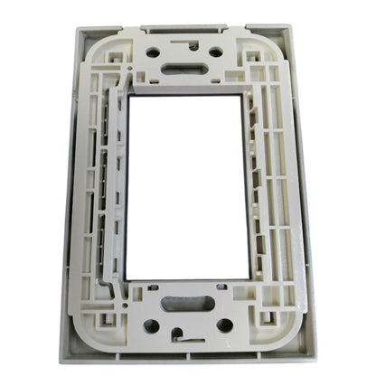Panasonic Wide Series 3Gang Plate Cover Metallic Gray WEG6803MH-1