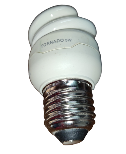 Philips 5W CFL E27 220V Spiral Tornado Daylight