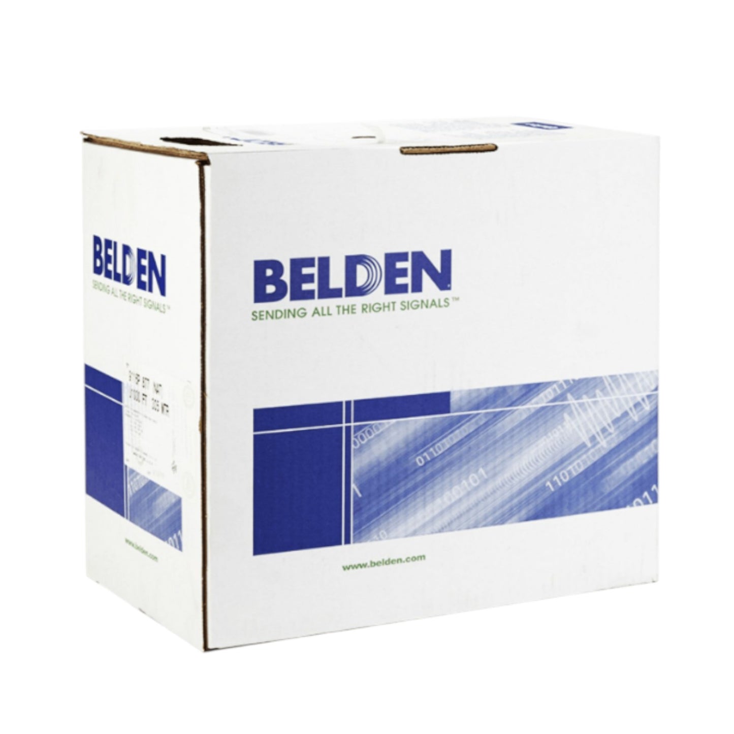 Belden Cat5 gray ethernet cable 24 AWG solid box for networking and data transfer