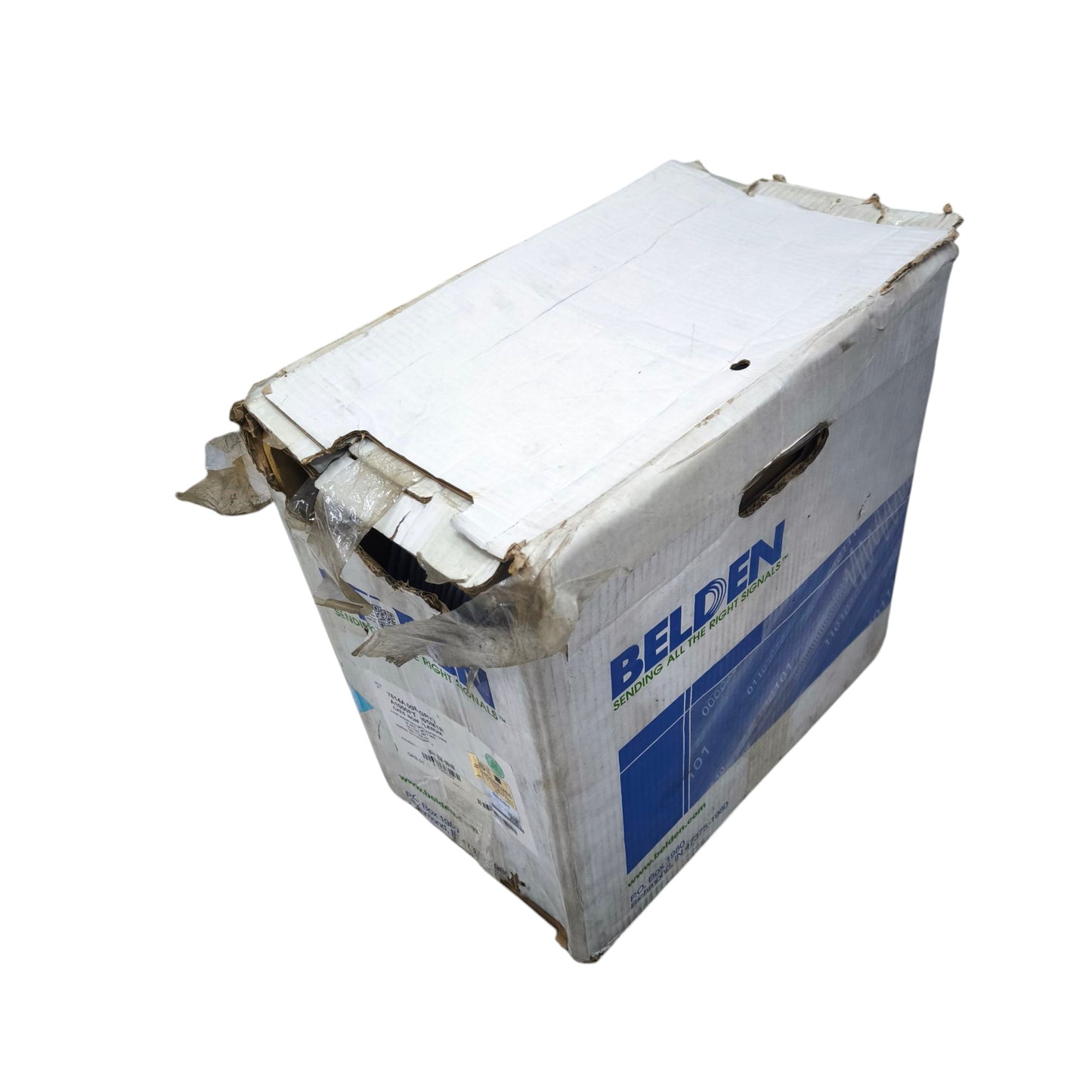 Box of Belden Cat6 cable 300 meters for high-speed network wiring and connectivity