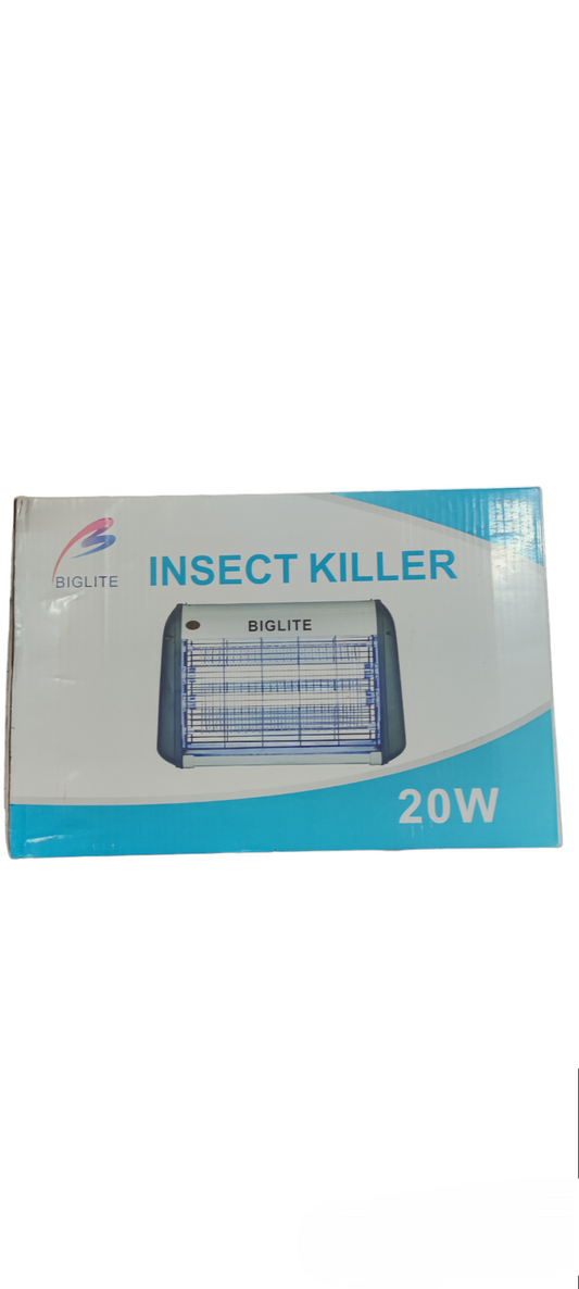 Biglite 20W insect killer lamp electric insect killer device in white and blue packaging box