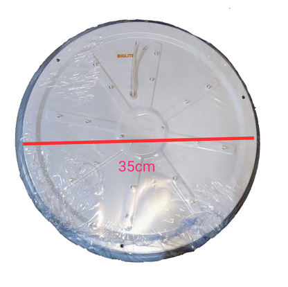 24W LED ceiling light 220V from China with 35cm diameter and white round design