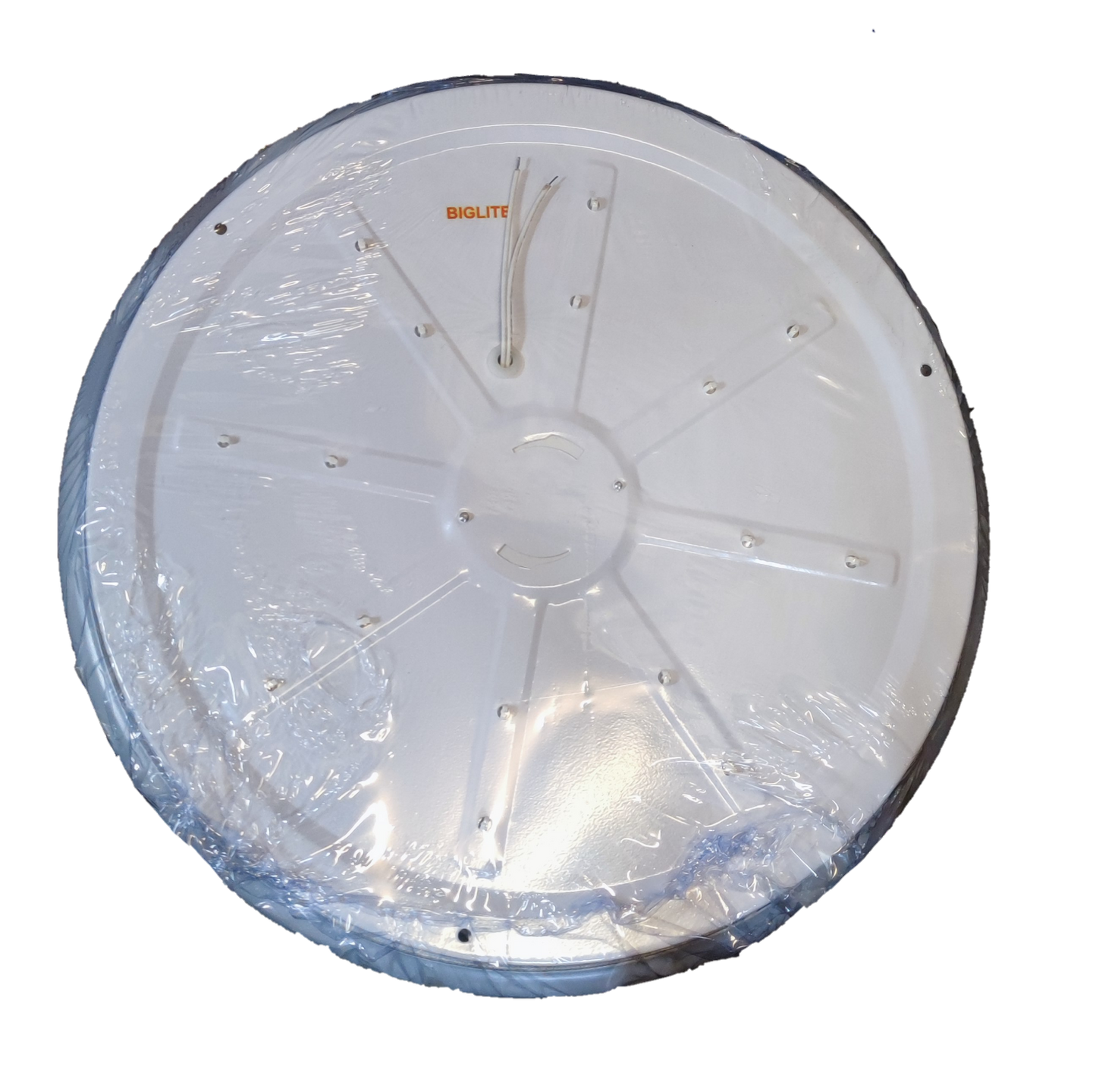 24W LED ceiling light 220V round white fixture with wiring from China vendor