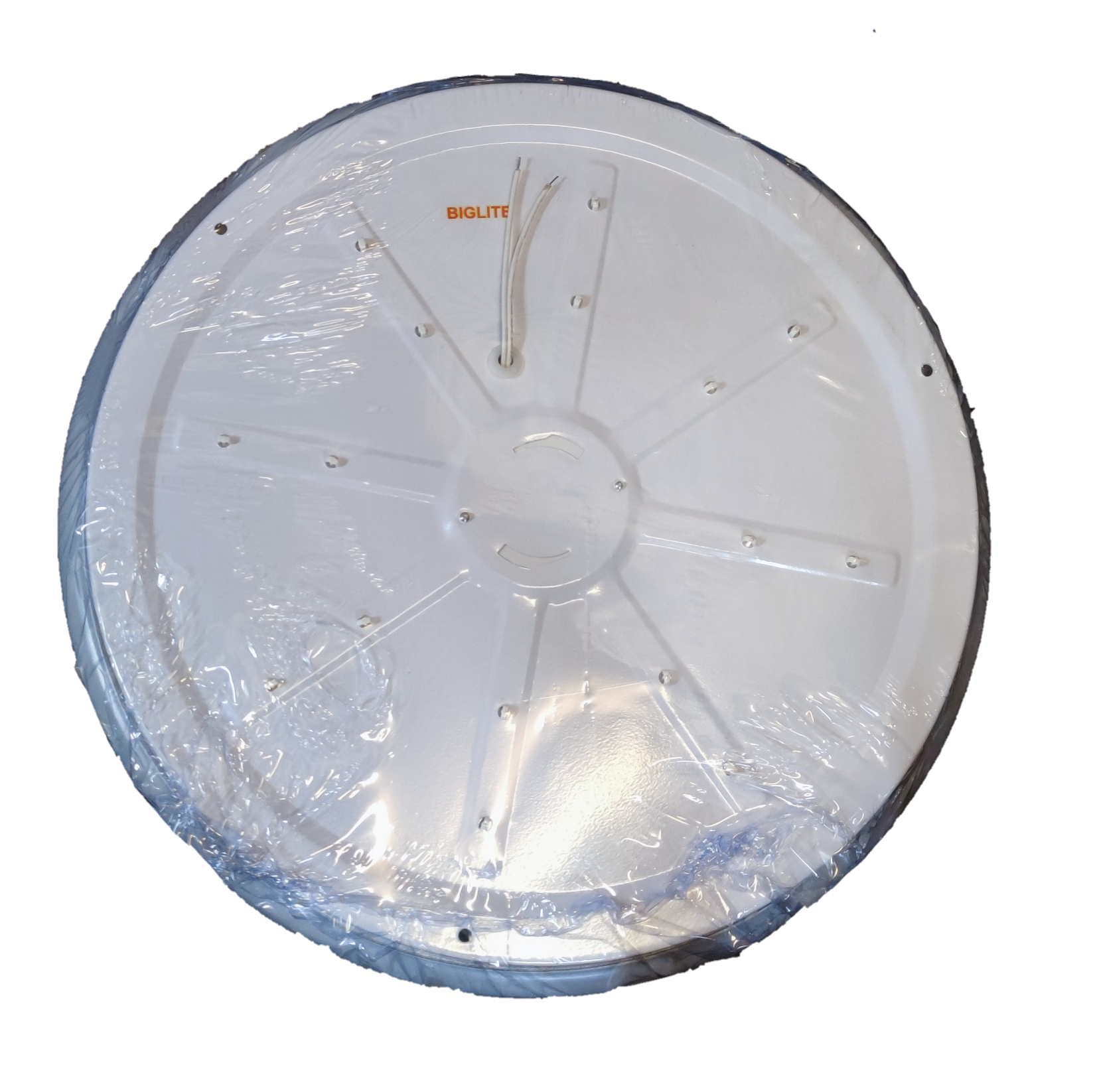 24W LED ceiling light 220V round white fixture with wiring from China vendor