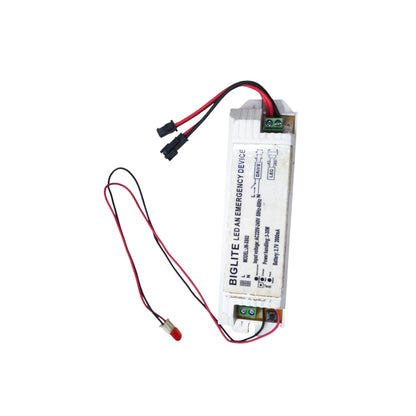 Biglite LED downlight emergency driver with connecting wires for backup lighting in emergencies