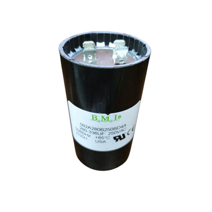 BMI 280-366UF 250V AC start capacitor for efficient motor performance