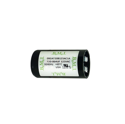 BMI Moto Starting Capacitor 720-864UF for efficient motor start-up and performance