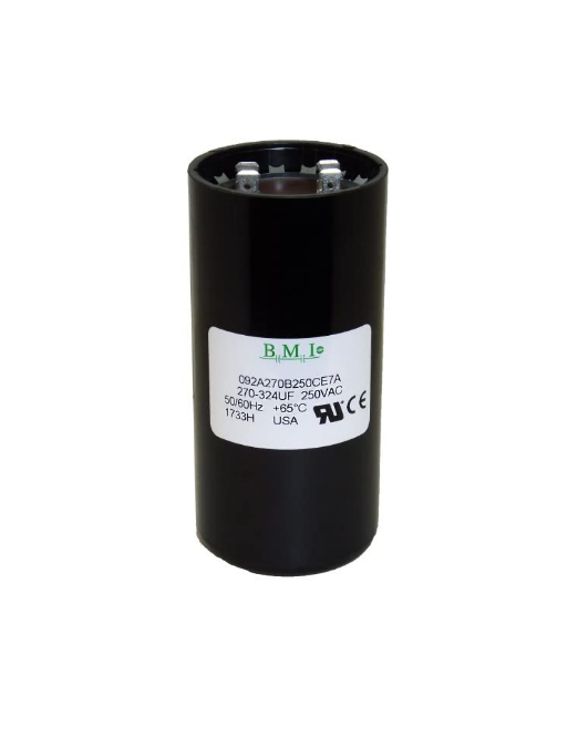 BMI motor start capacitor 270-324uF for reliable motor performance and efficiency