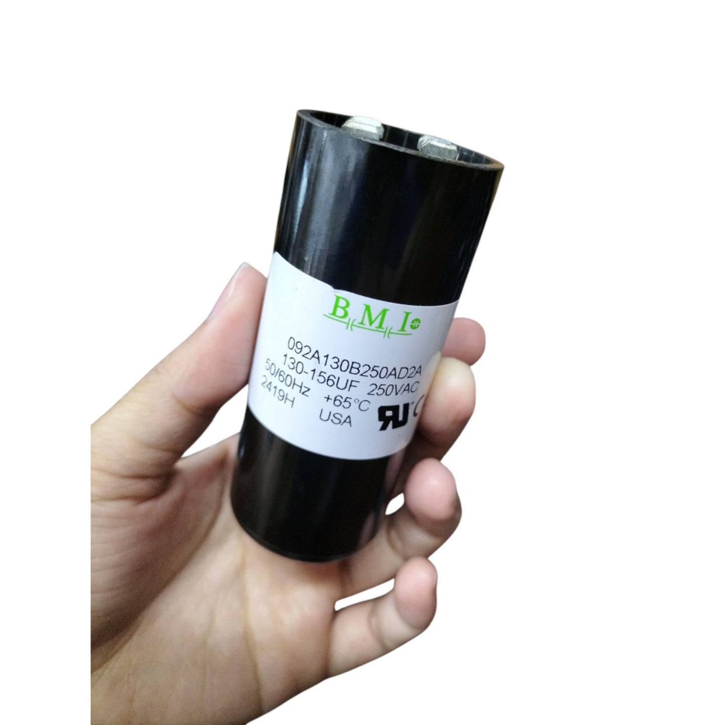 BMI Motor Starting Capacitor 130-156UF 250V, Capacitor 130-156MFD