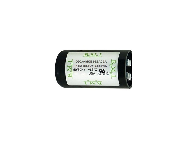 BMI motor starting capacitor 460-552UF for efficient motor performance in electrical circuits