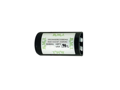 BMI motor starting capacitor 460-552UF for 250VAC applications with durable casing