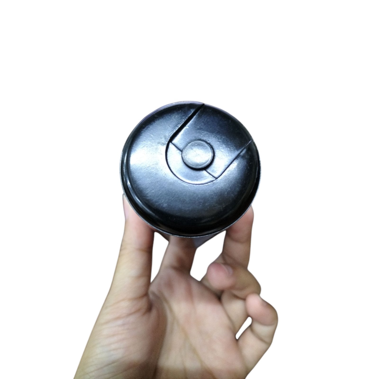 BMI motor starting capacitor 800-960uF 125V held in a hand for easy handling and installation