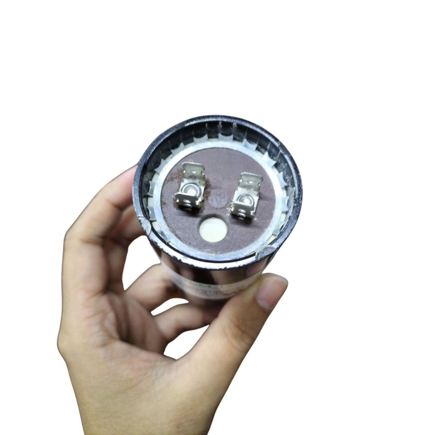 BMI motor starting capacitor 800-960uF 125V with metal terminal connections for electrical applications