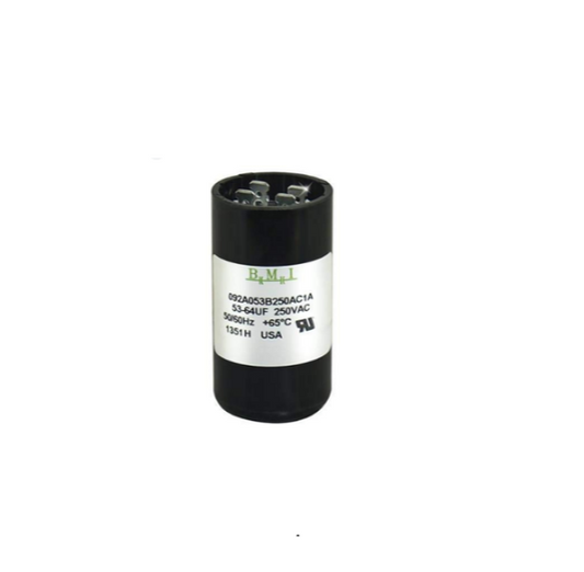 BMI 53-64MFD 250V AC motor capacitor for reliable electrical performance in motors