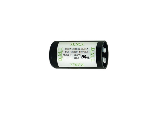 BMI Starting Capacitor 150-180uF 125V for electrical circuit applications