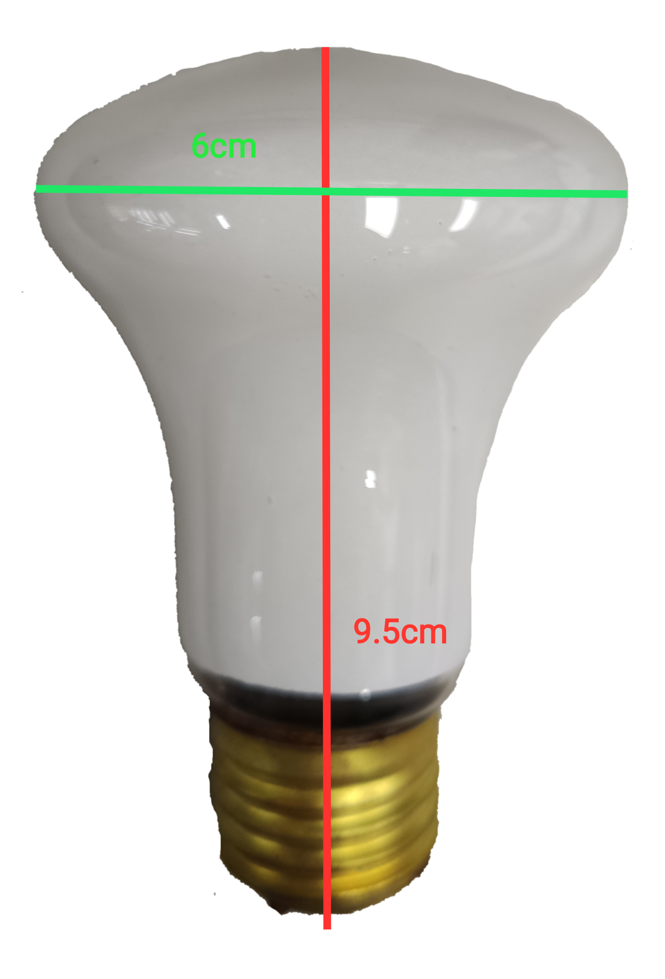 Wuhan incandescent Bulb 60W 220V E27 with white glass and brass screw base