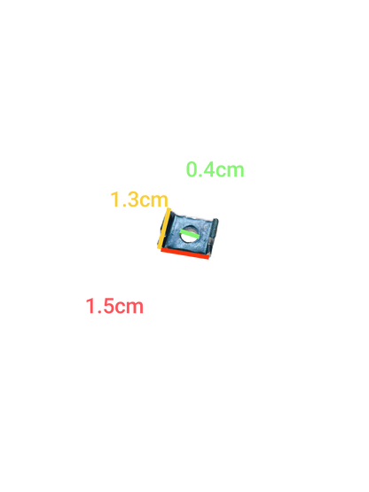 Local breaker washer terminal set small metal electrical part with measurements