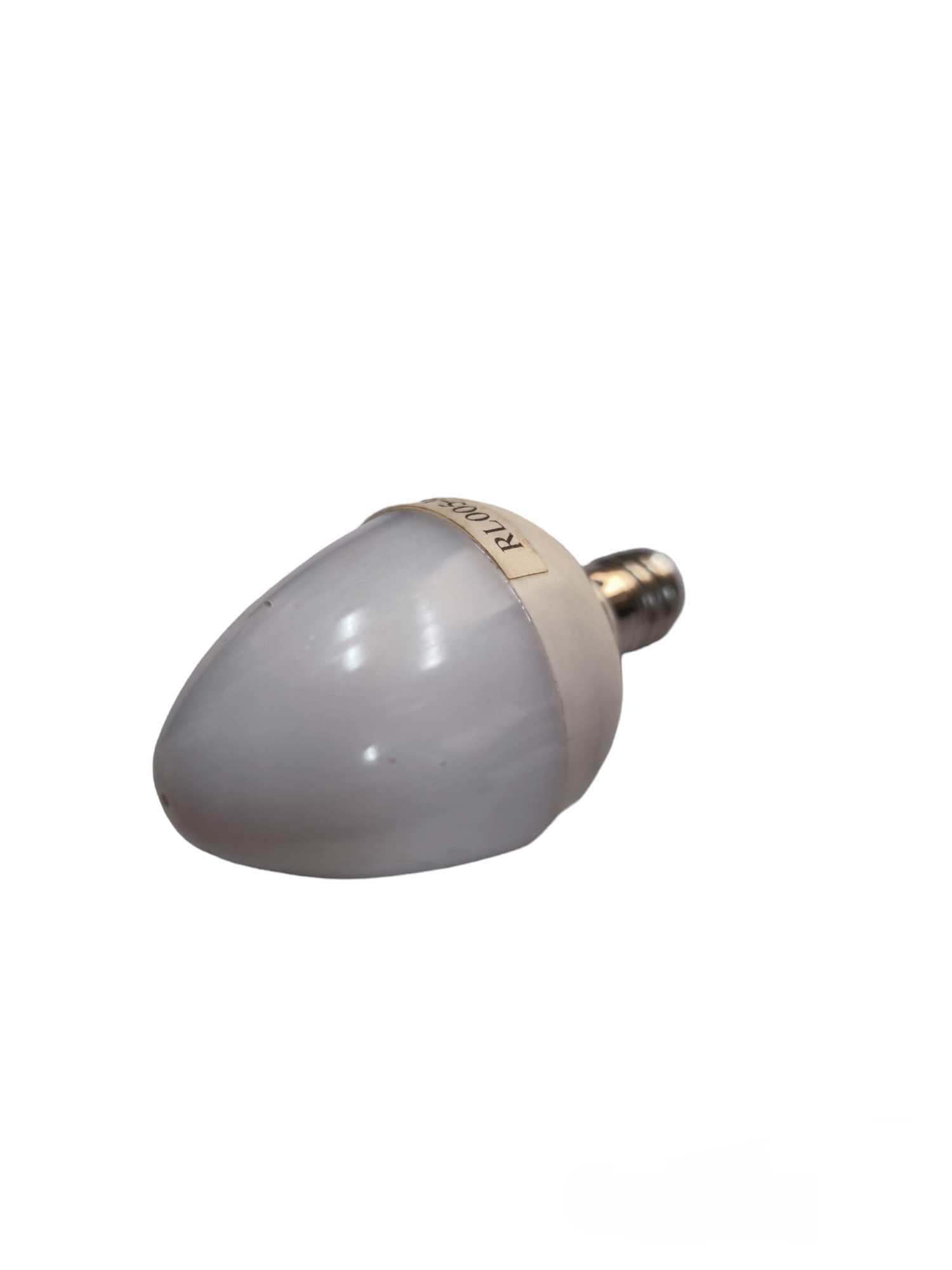 1W LED Candle Bulb 220V Warm White frosted candle shape with small screw base ideal for chandeliers and lamps