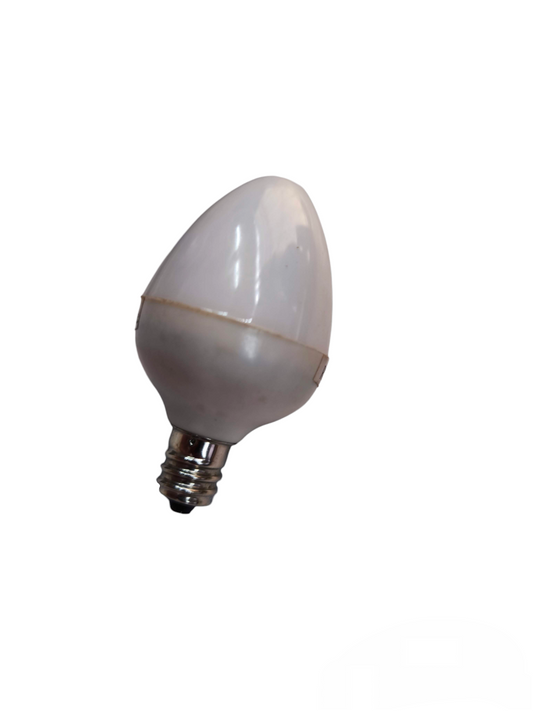 1W LED Candle Bulb 220V Warm White small candle shaped LED bulb with screw base ideal for chandeliers