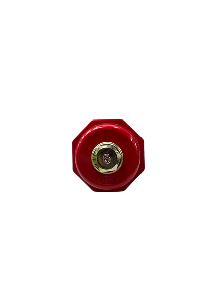Grippes Bus Bar Insulator SM-7120 in red with metal center for electrical circuitry and parts