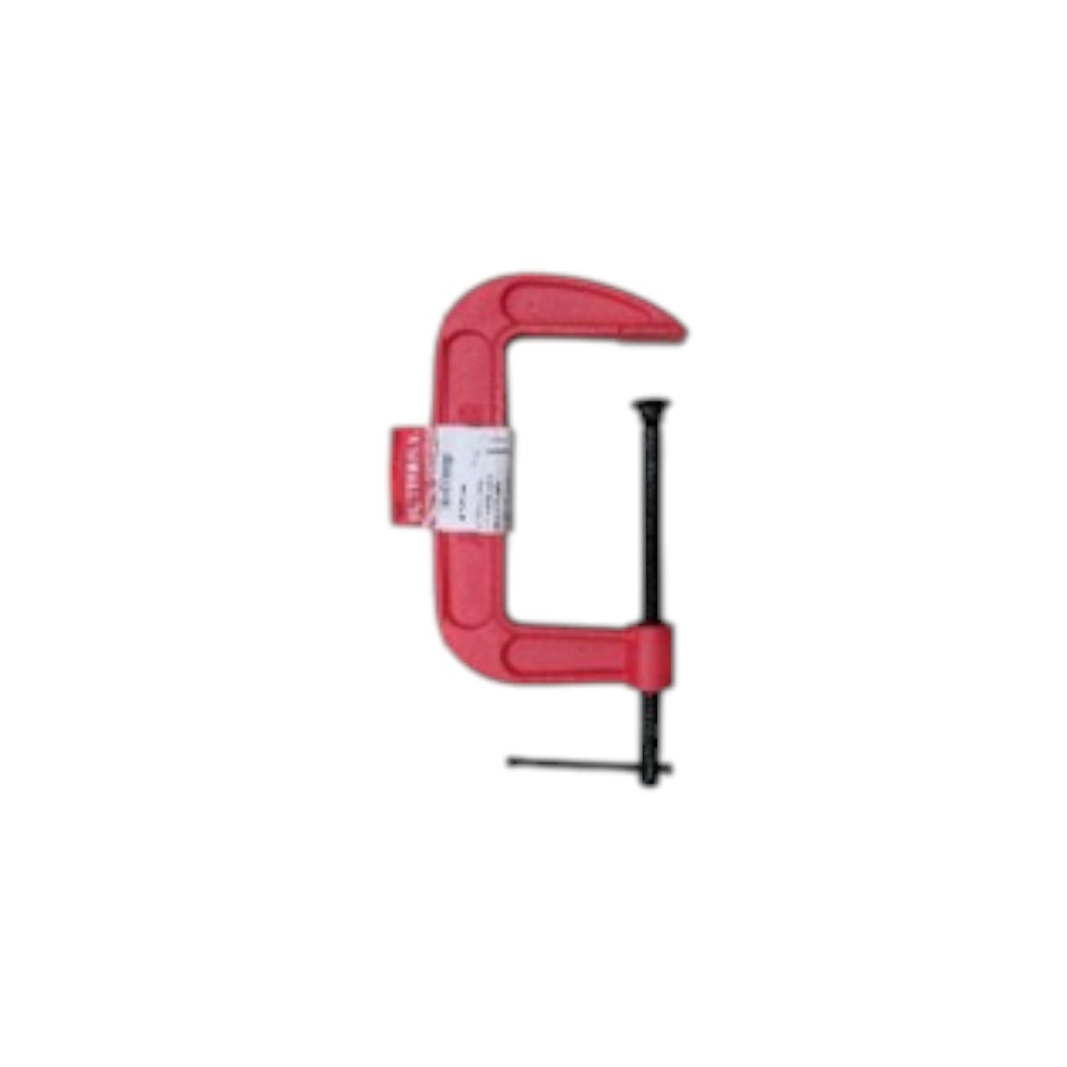 Butterfly 12 Inches C-Clamp 931 in red for secure clamping of workpieces during projects