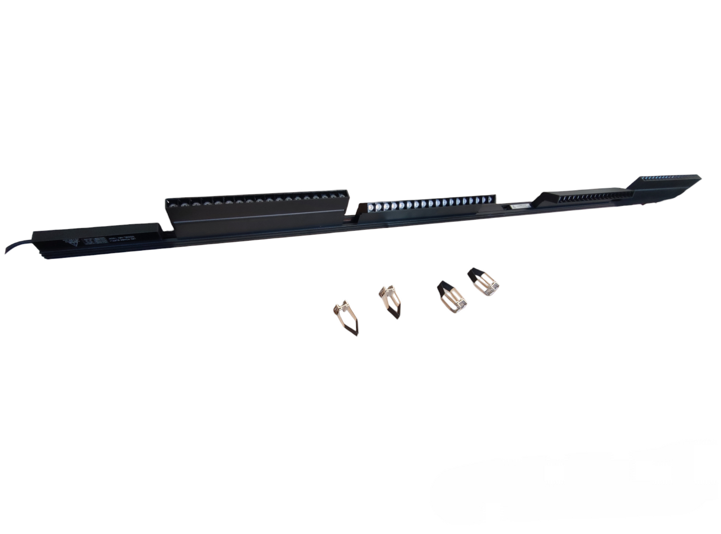 ILLUMIQ TERRA Magnetic Track Light 2 Meters 26mm with 4pcs 18W LED Foldable Grille Track Light 220V Warm White 3000K