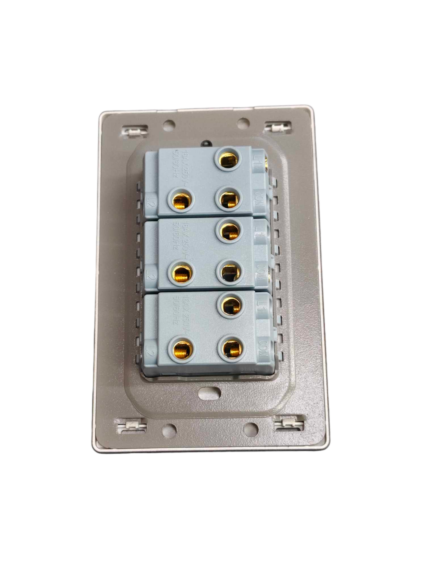 Grazen 3 Gang 3 Way Switch with Plate Cover 16A 220V GW-006