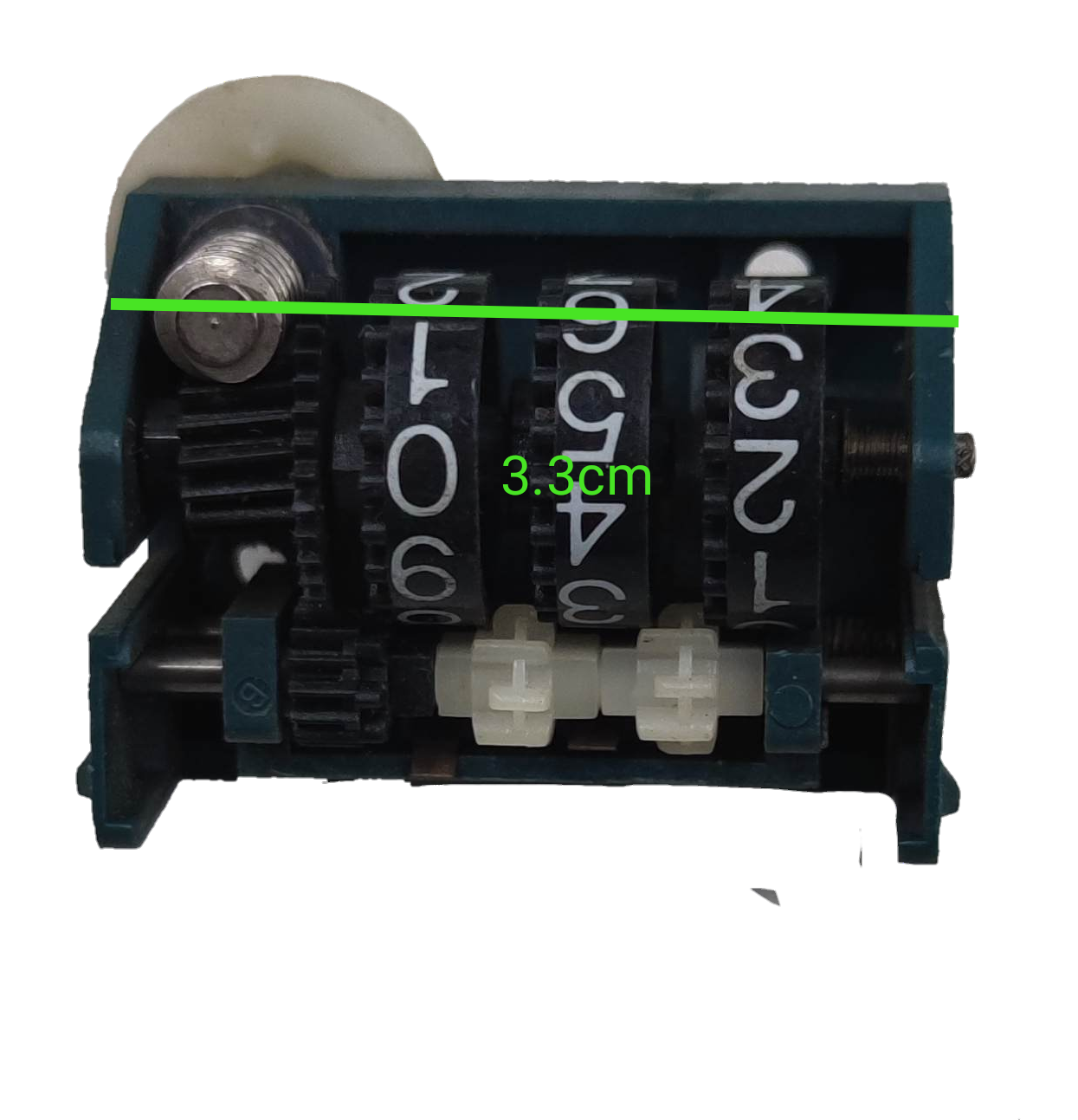 Counter Mechanical 3 Digits, Small Counter 3 Digits, Small Mechanical Counter