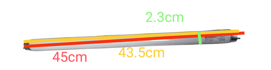 Hitachi 15W Fluorescent Tube T-8 Aquarium, T8 Fluorescent Tube Aquarium 15W