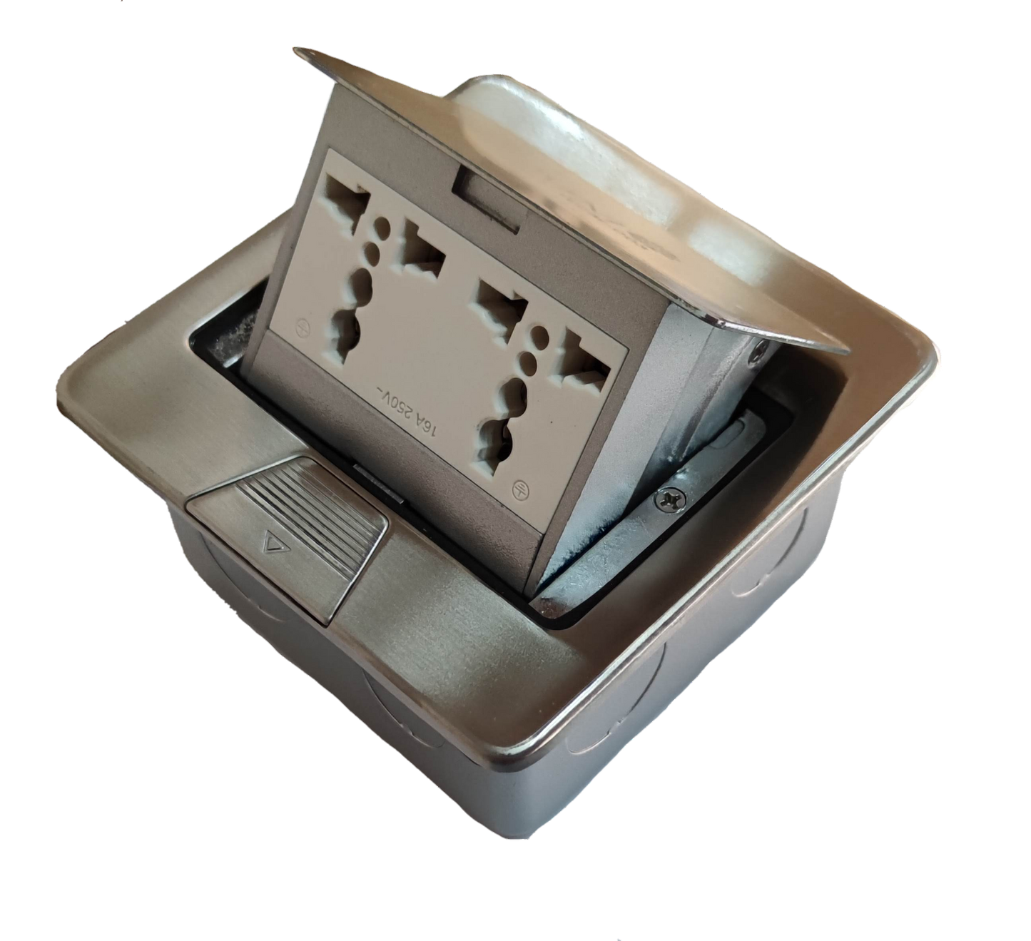 Omni Pop-Up Floor Mounted Outlet Universal Outlet 16A 220V WFM-003