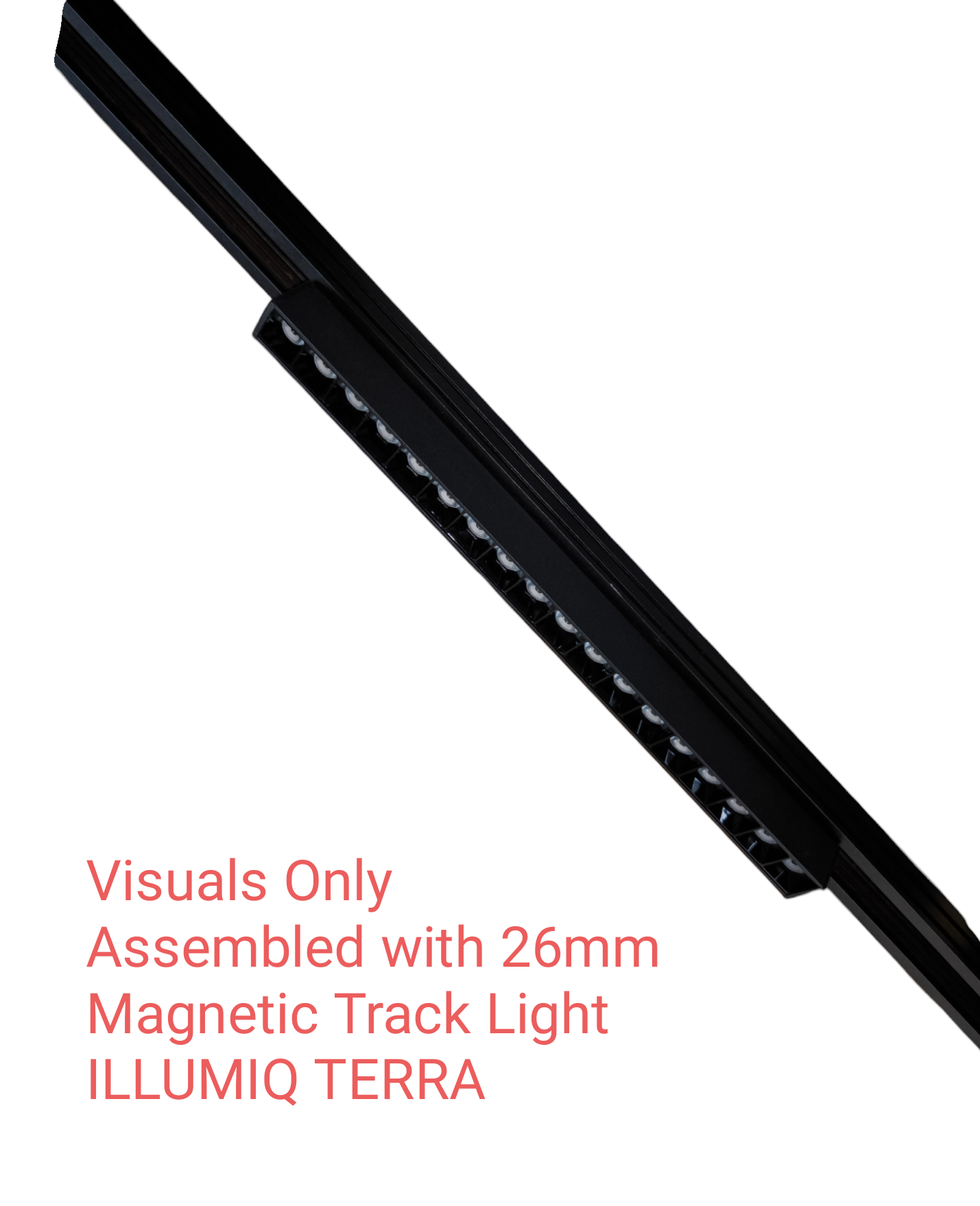ILLUMIQ TERRA 18W LED Track Light Grille Type For Magnetic Track Light Series 20 (4000K)