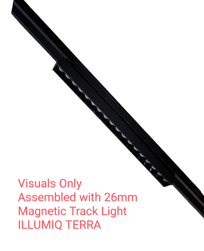 ILLUMIQ TERRA 18W LED Track Light Grille Type For Magnetic Track Light Series 20 (4000K)