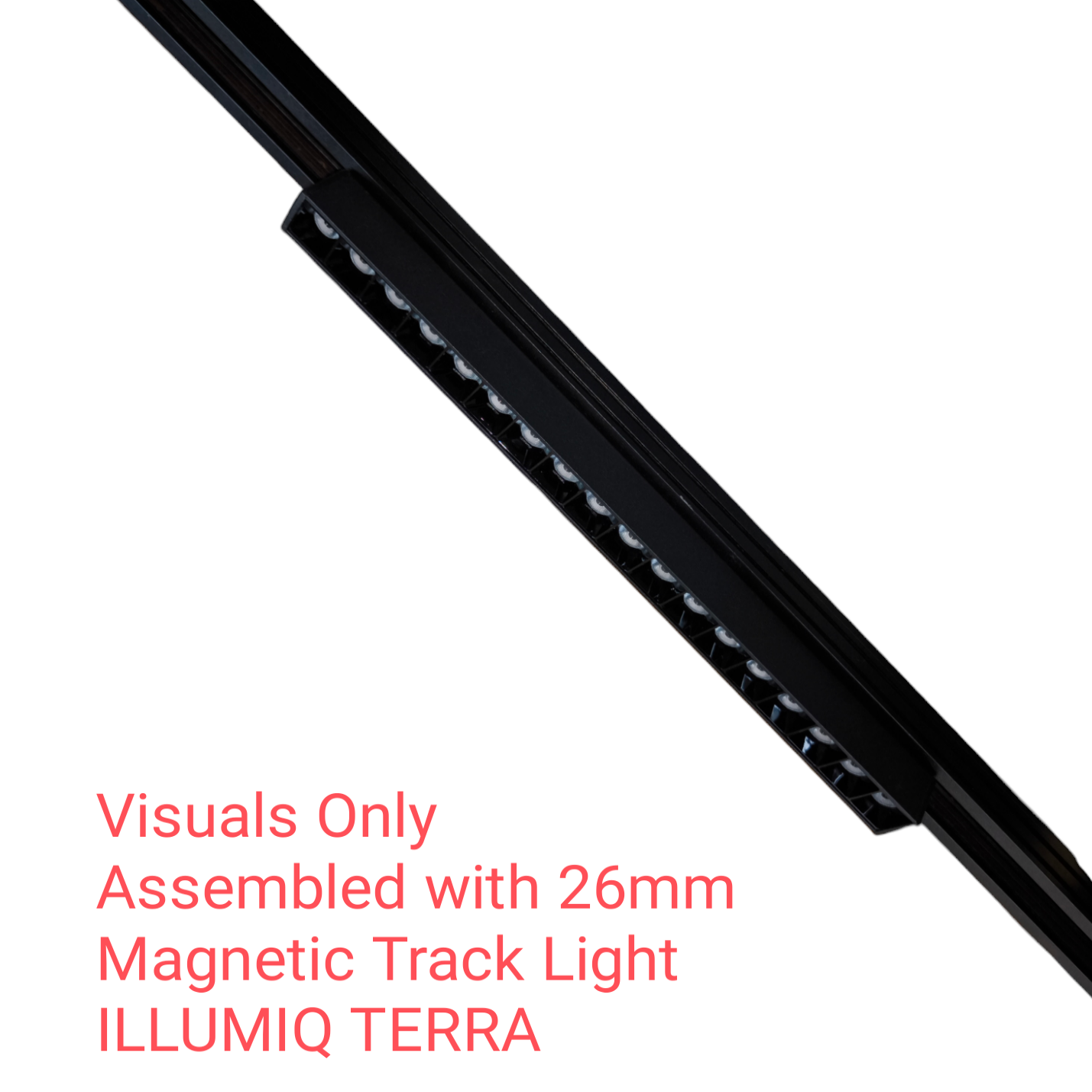 ILLUMIQ TERRA 18W LED Track Light Grille Type For Magnetic Track Light Series 20 (3000K)